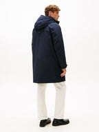Tech Hooded Padded Parka Desert Sky