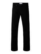 Slh196 Straight Ben Stay Black 600 Black Denim