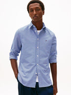 Heritage Oxford Gingham Shirt Royal Blue