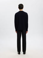 Slhteller Fn Relaxed Crew Neck Noos Black