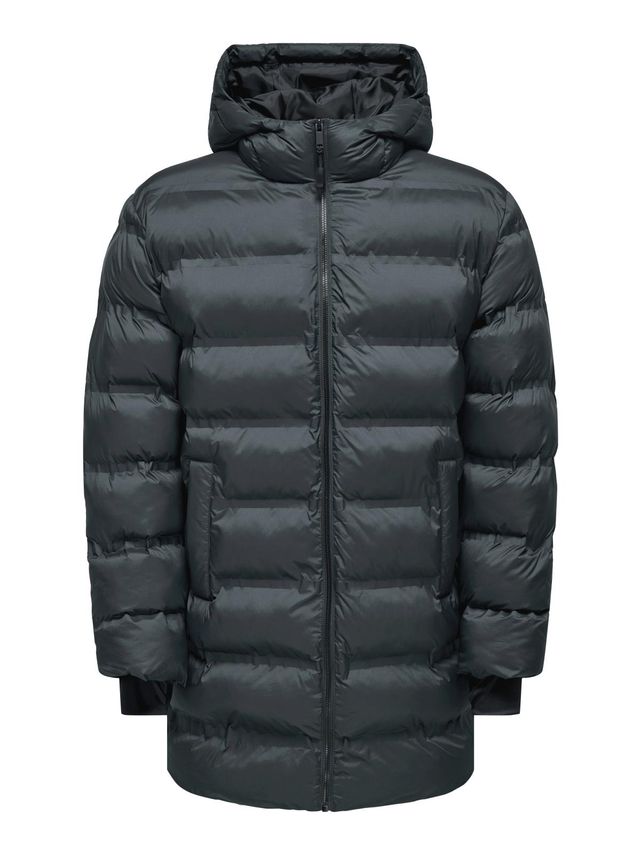 Onsunion Seamless Life Puffer Coat Black
