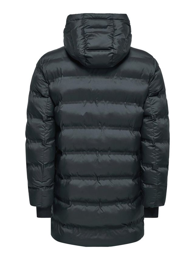 Onsunion Seamless Life Puffer Coat Black