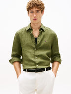 Pigment Dyed LI Solid RF Shirt Dark Artich