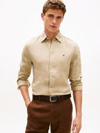 Pigment Dyed LI Solid RF Shirt Sandalwood