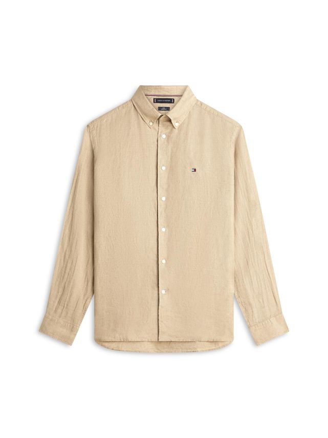 Pigment Dyed LI Solid RF Shirt Sandalwood