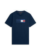 Brand Love Text Box Tee Desert Sky
