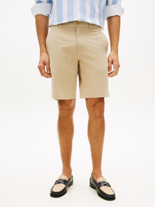 Denton 9.5 Inc Ess Twill Shorts Sandalwood