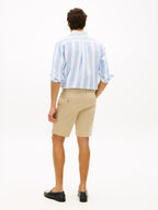 Denton 9.5 Inc Ess Twill Shorts Sandalwood