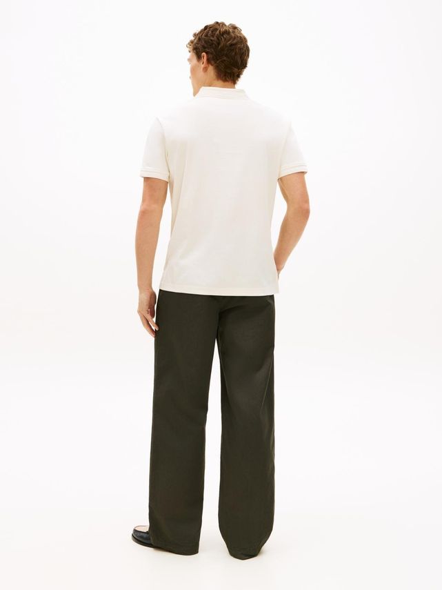 Collar Intrest Inter Reg Polo Ivory Petal
