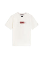 Heritage Label Tee Zoo Ivory Petal