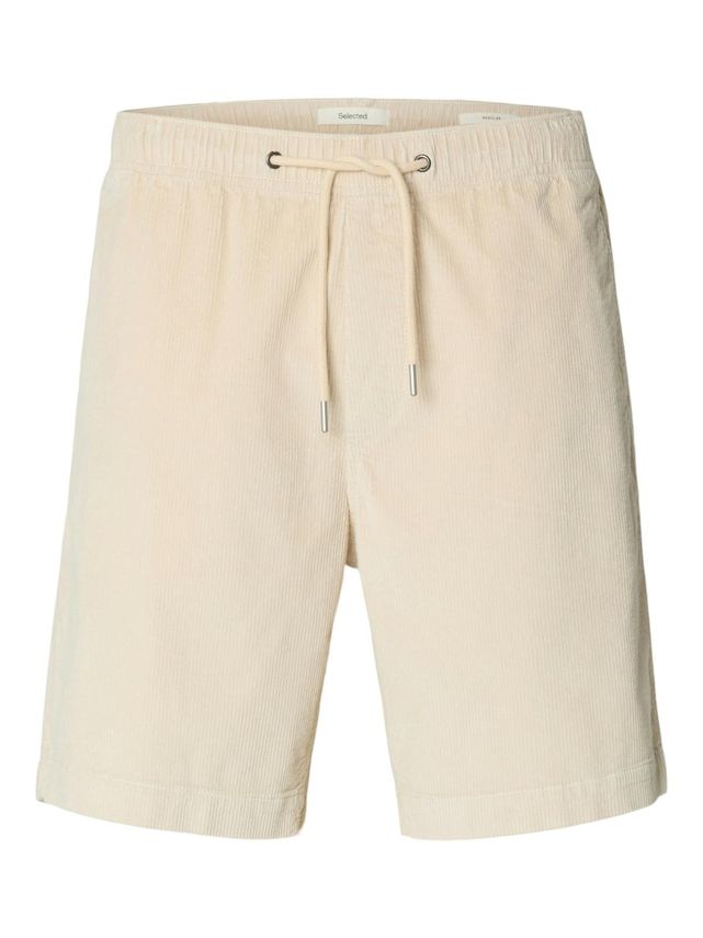 Regular-Jace Corduroy Shorts Fog