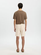 Regular-Jace Corduroy Shorts Fog