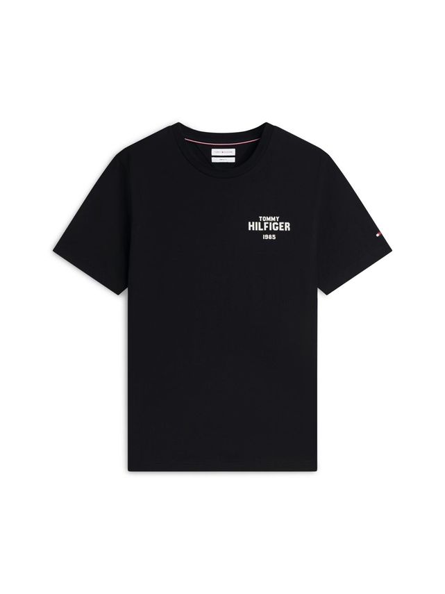 Tommy Hilfiger "HILFIGER 1985 GRAPHIC TEE" T-shirt Black