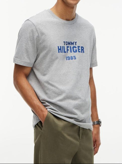 Tommy Hilfiger "BRAND LOVE STACK" T-shirt Light Grey