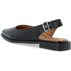 Victoria Slingback Nappalak Ballerina Black