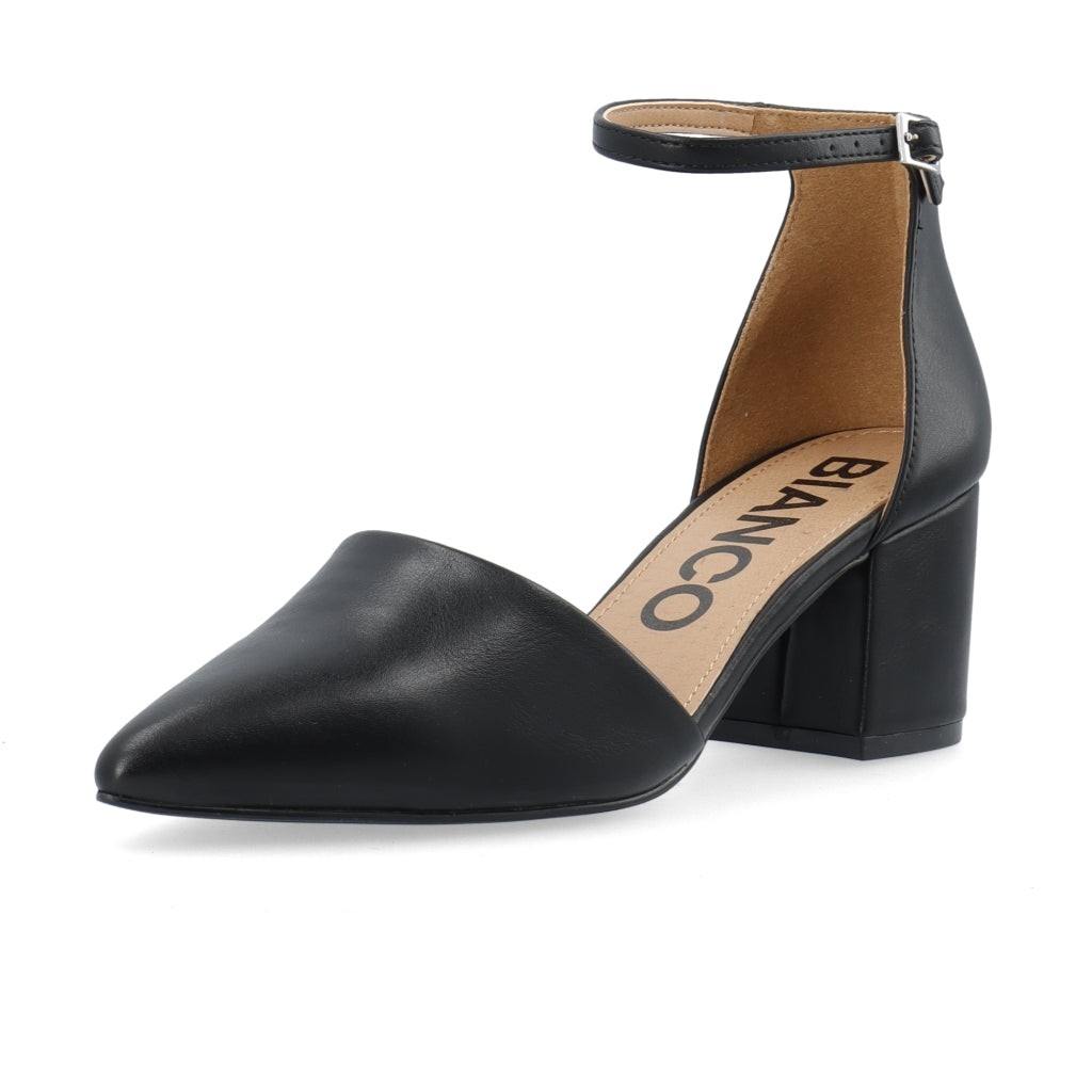 Biadevived Pump Faux Leather Black
