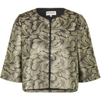 Trine Short Jacket 3/4 Silver