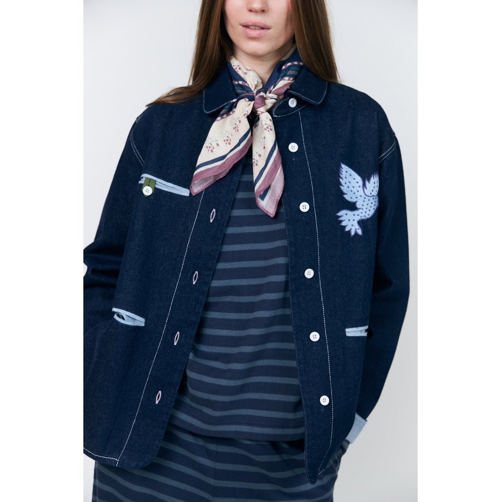 Lollys Laundry Edda Jacket Dark Blue