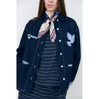 Lollys Laundry Edda Jacket Dark Blue