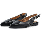 Victoria Slingback Nappalak Ballerina Black