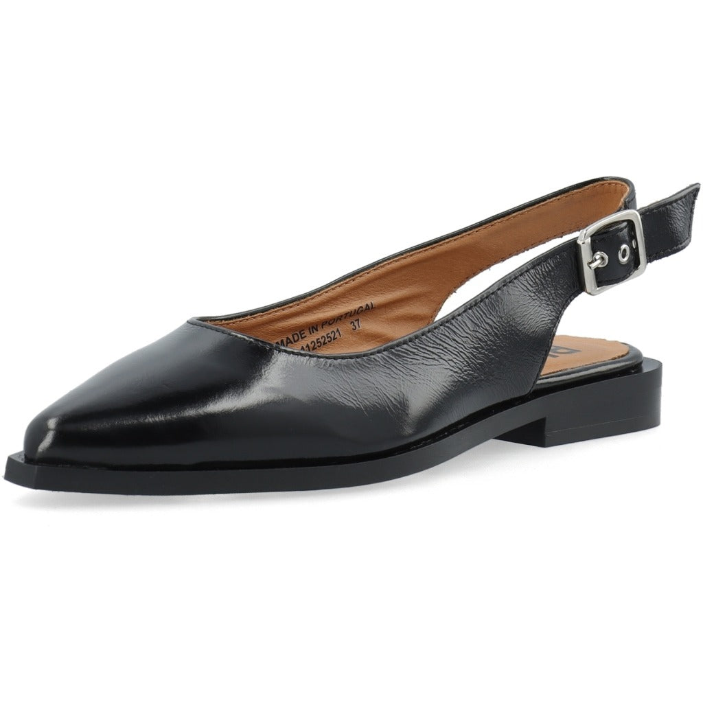 Victoria Slingback Nappalak Ballerina Black