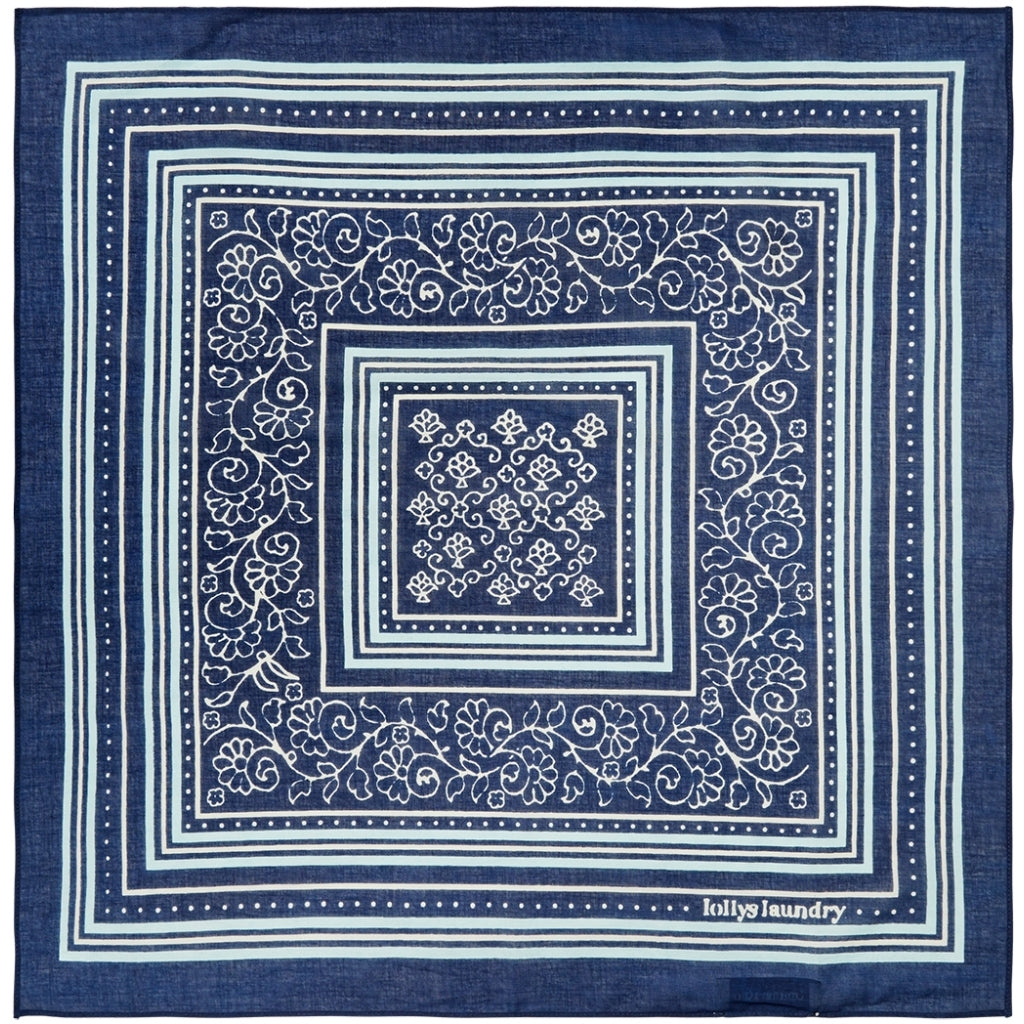 Hemlock Bandana Dark Blue