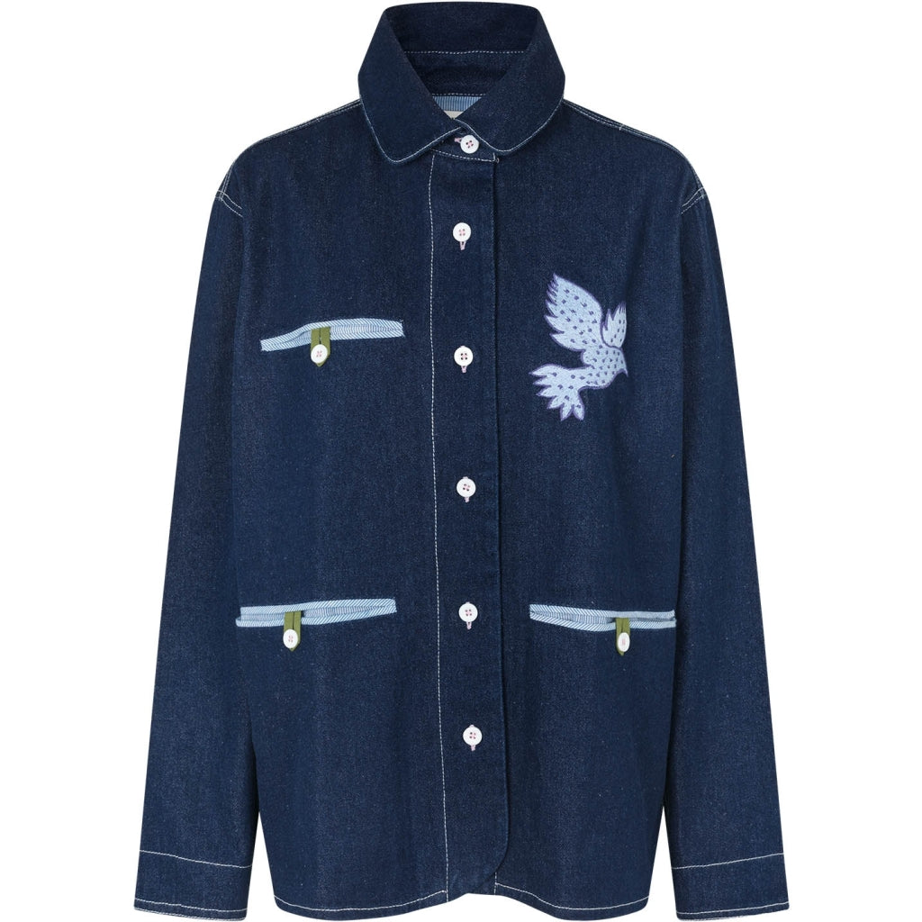 Lollys Laundry Edda Jacket Dark Blue