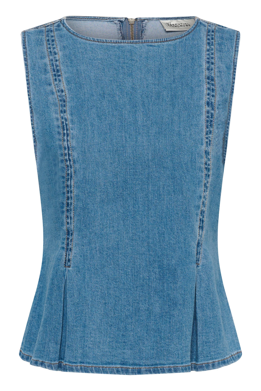 My Essentiel Wardrobe Lara 115 Top Medium Blue