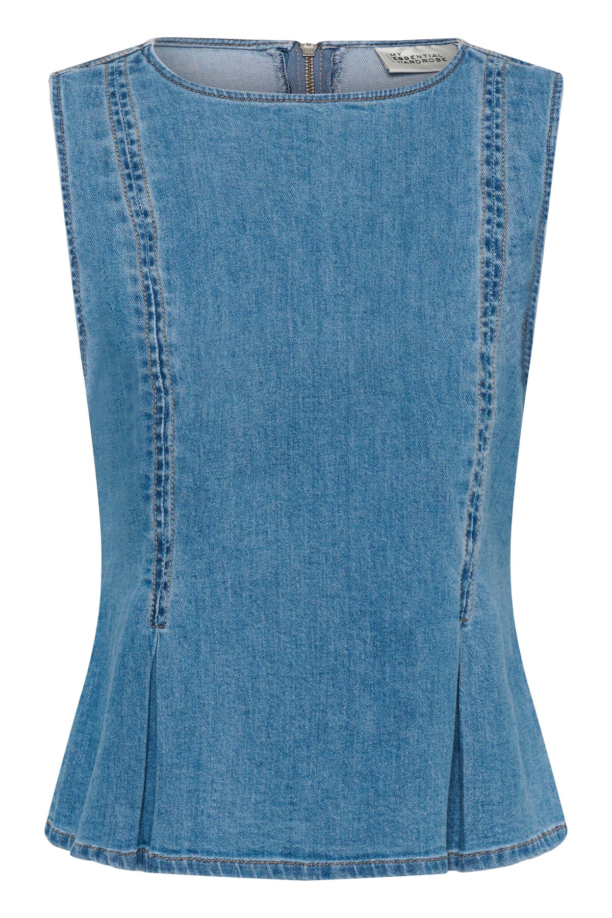 My Essentiel Wardrobe Lara 115 Top Medium Blue