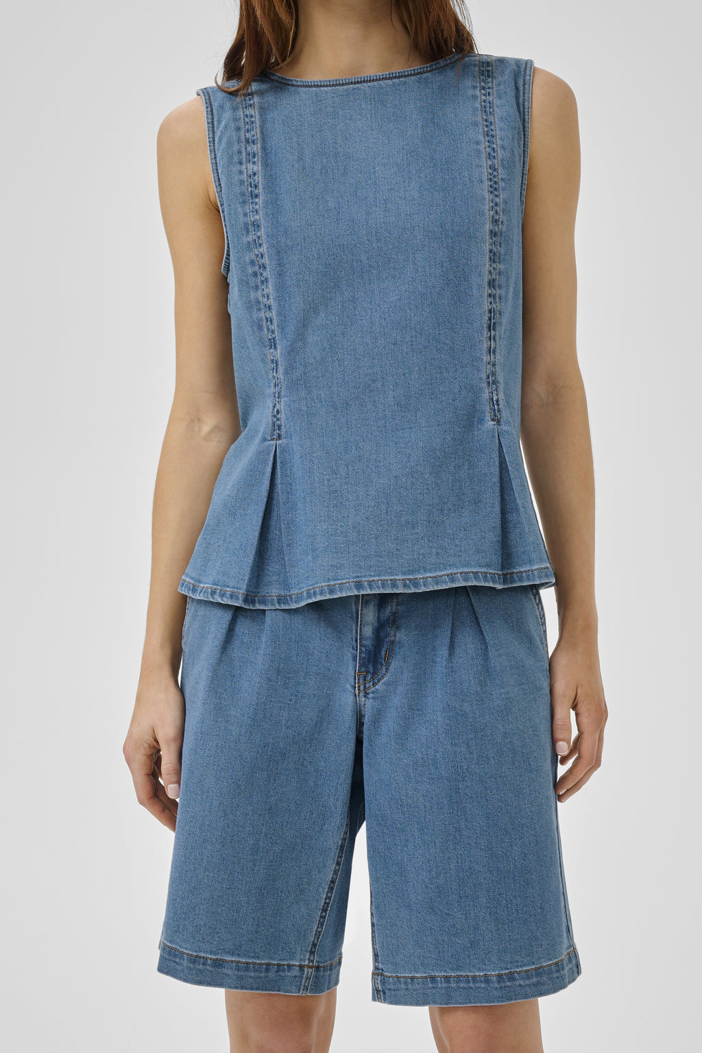 My Essentiel Wardrobe Lara 115 Top Medium Blue