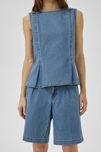 My Essentiel Wardrobe Lara 115 Top Medium Blue