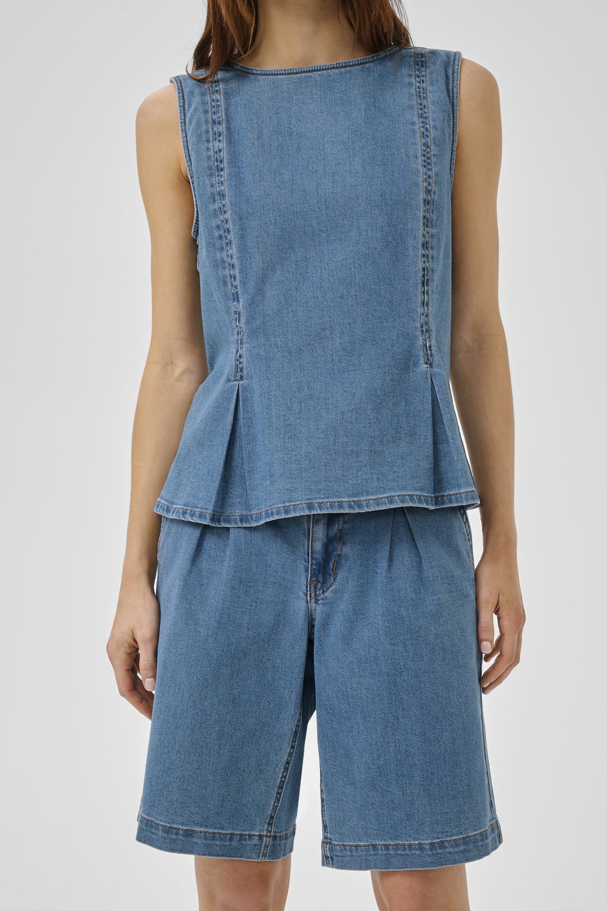 My Essentiel Wardrobe Lara 115 Top Medium Blue