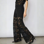 Co'Couture Lanny Lace Pant Black