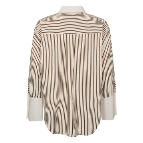 Avara Stripe Shirt Bone