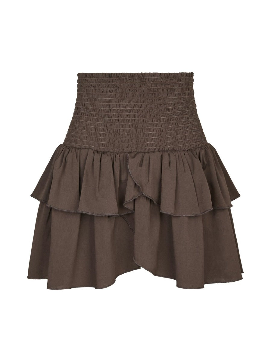 Carin R Skirt Dark Brown