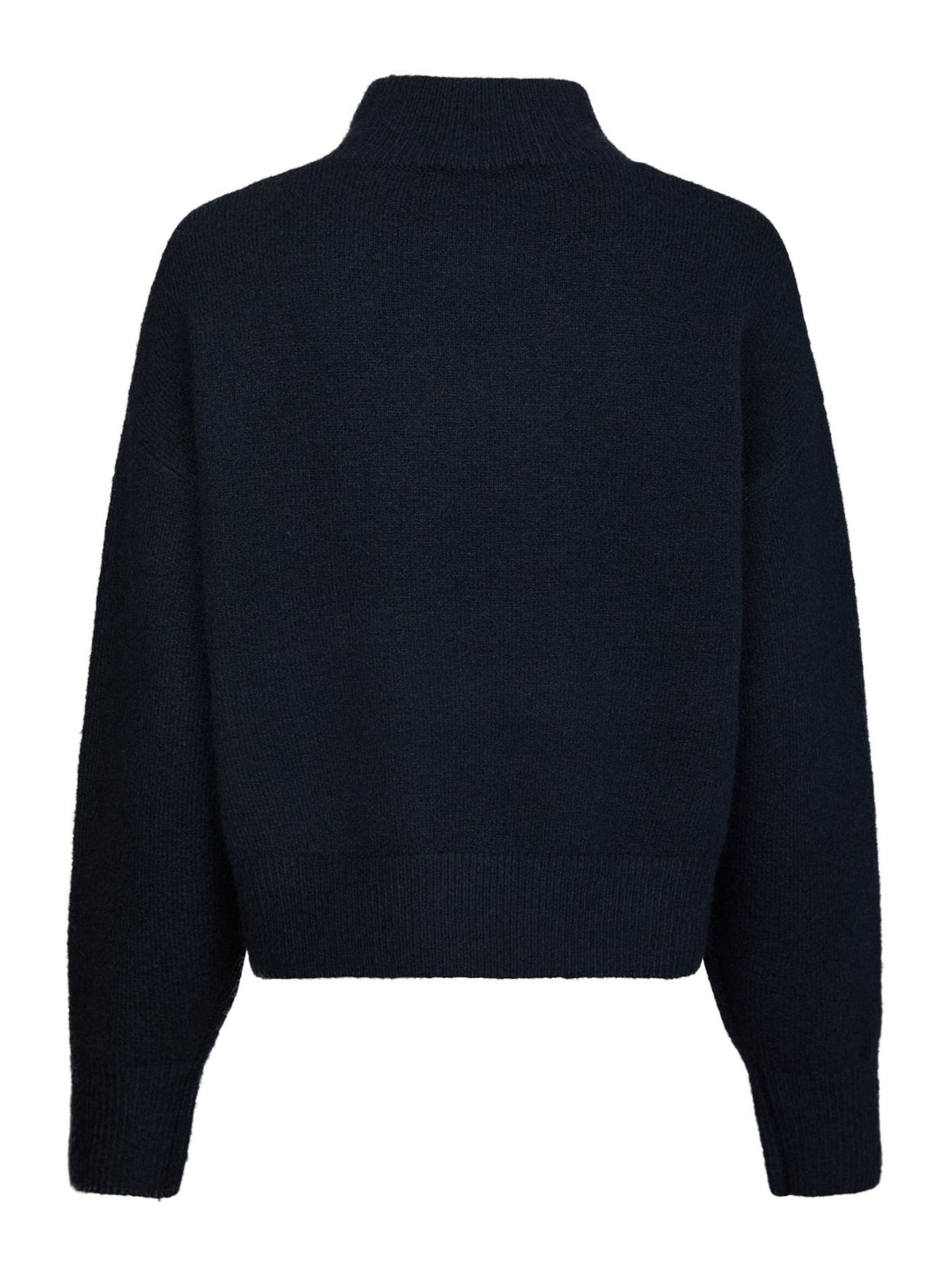 Neo Noir Paulina Knit Blouse Navy