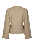 Neo Noir Pixie Knit Cardigan Warm Grey