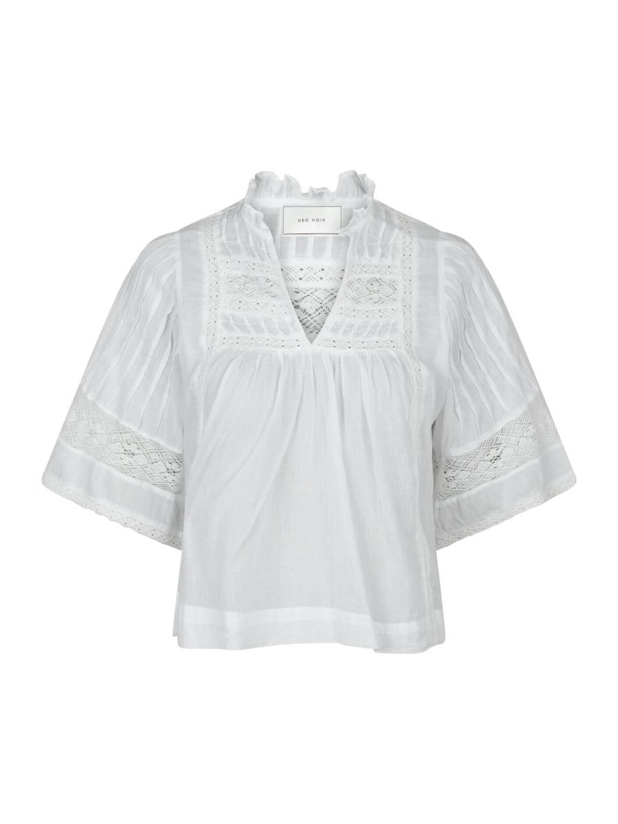 Siama S Voile Blouse White