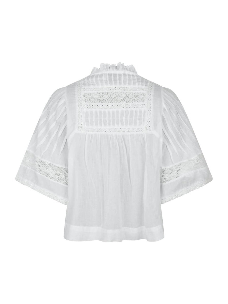 Siama S Voile Blouse White