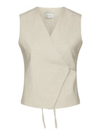 Samara Ramie Waistcoat Natural
