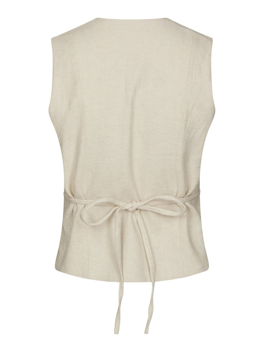 Samara Ramie Waistcoat Natural