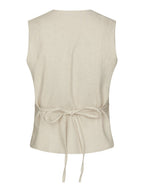 Samara Ramie Waistcoat Natural