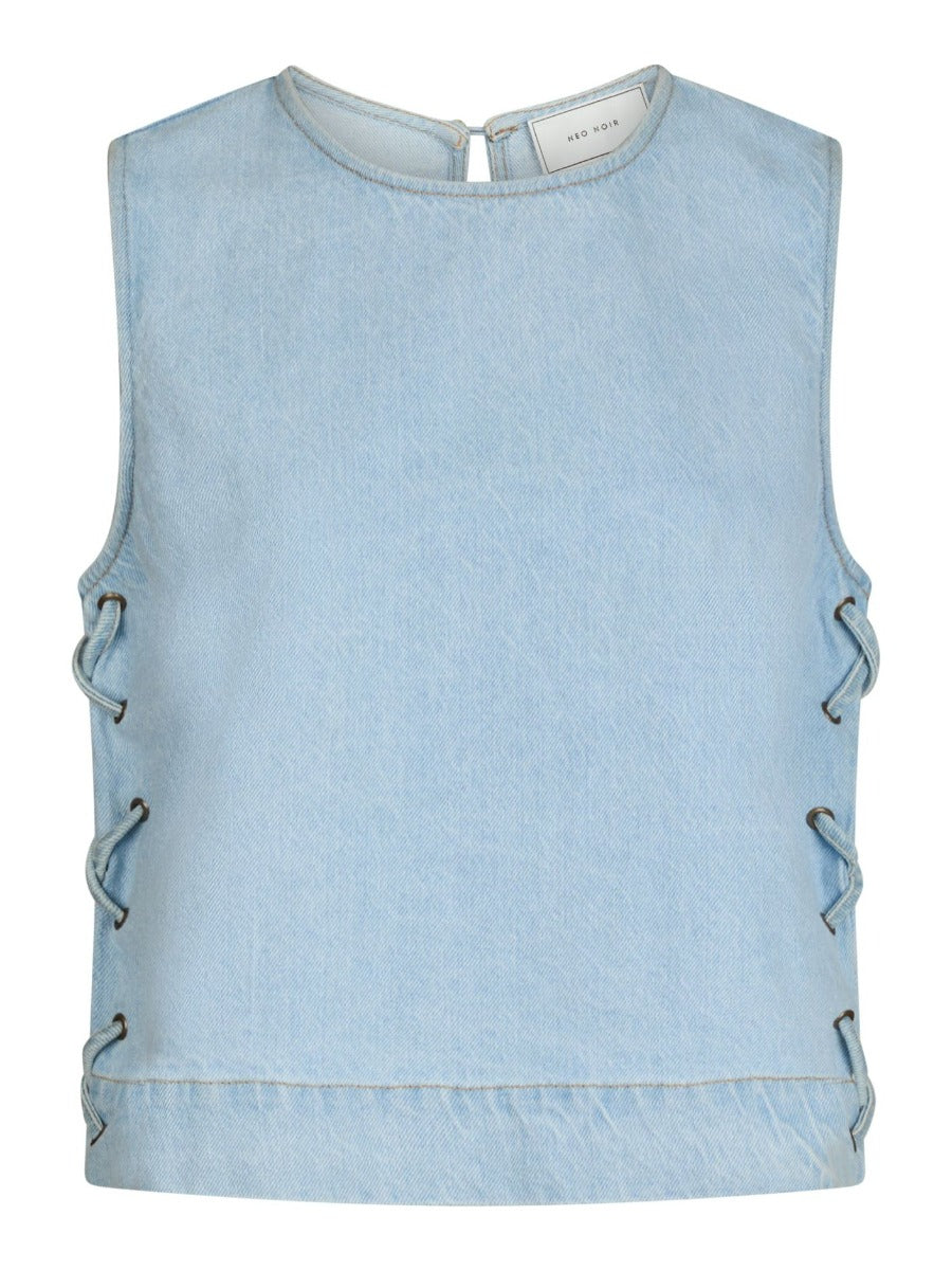 Svetlana Braid Top Blue