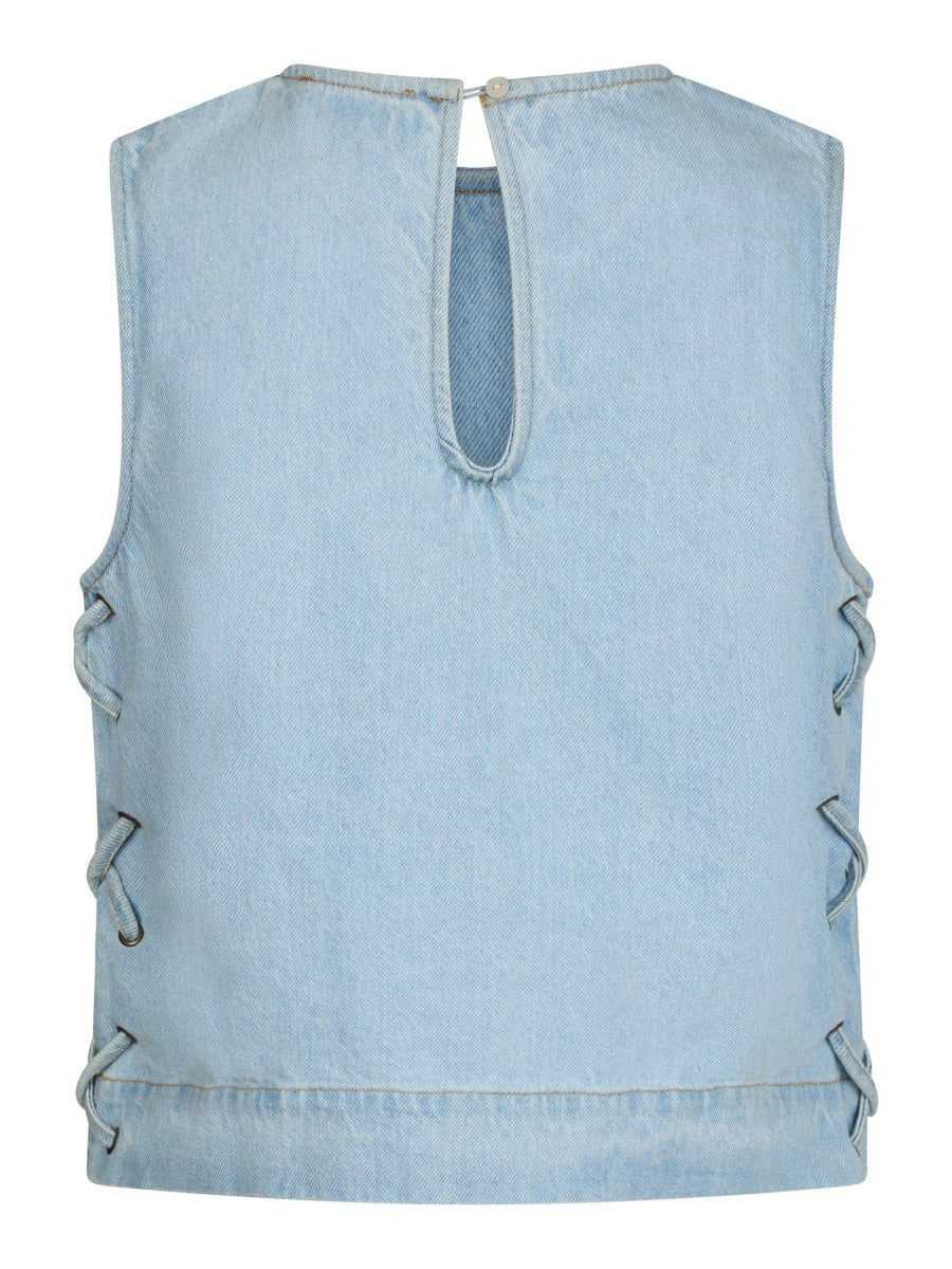 Svetlana Braid Top Blue