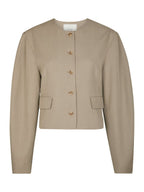 Aranti Structure Curve Jacket Warm Grey