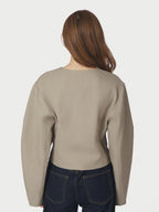 Aranti Structure Curve Jacket Warm Grey