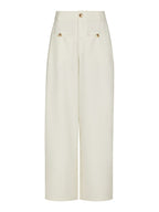 Massie Structure Pants Off White