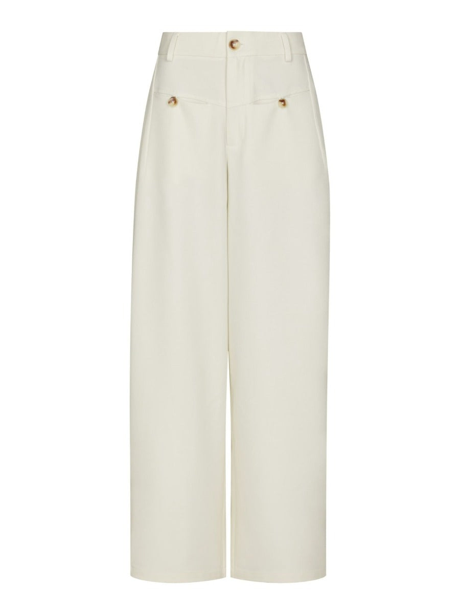 Massie Structure Pants Off White