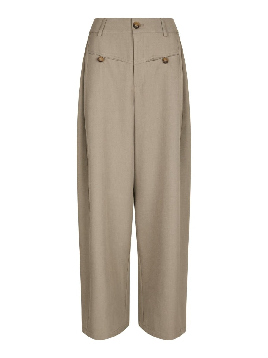 Massie Structure Pants Warm Grey