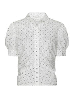 Frannie Dot Shirt Off White